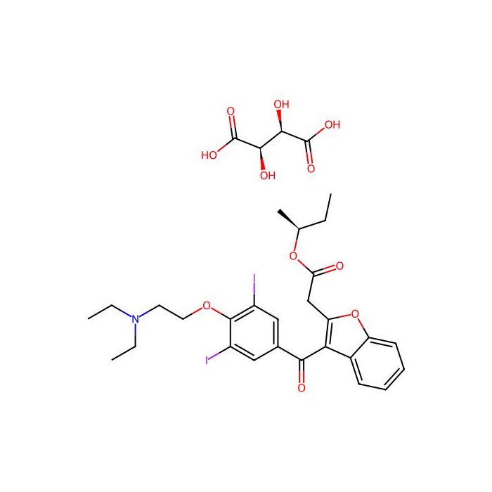 Budiodarone tartrate - Moligand™, 10 mM in DMSO CAS No(478941-93-4) by Aladdin Scientific