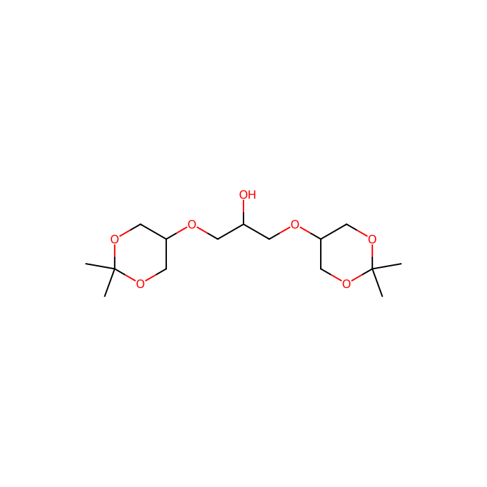 1,3-Bis[(2,2-dimethyl-1,3-dioxan-5-yl)oxy]-2-propanol - ≥98%(GC) CAS No(847682-00-2) by Aladdin Scientific