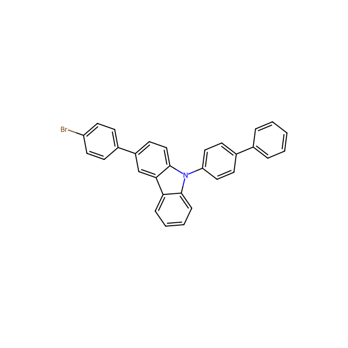 9-(4-Biphenylyl)-3-(4-bromophenyl)carbazole - ≥98%(HPLC) CAS No(1028648-25-0) by Aladdin Scientific