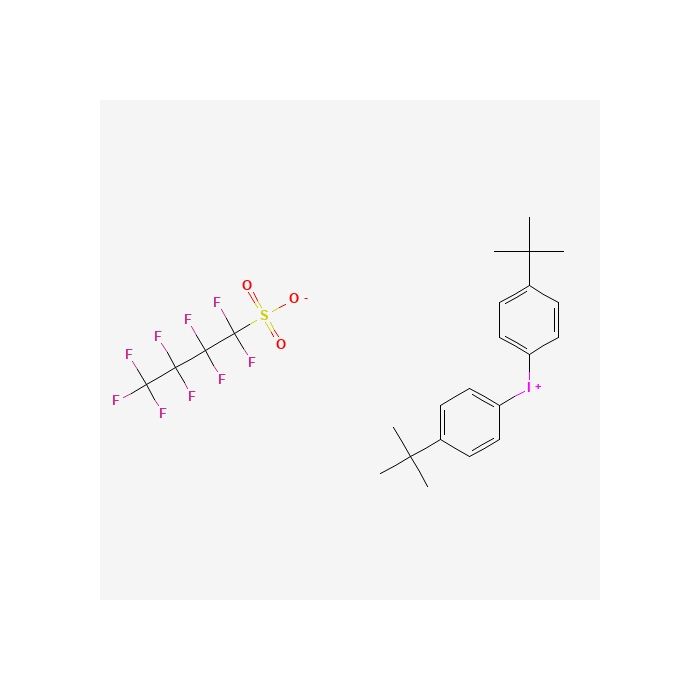Bis (4-tert-butylphenyl) iodonium: perfluorobutyl sulfonate(1:1) - ≥99%,Single Metal≤20ppb;Total Metal≤100ppb CAS No(194999-85-4) by Aladdin Scientific