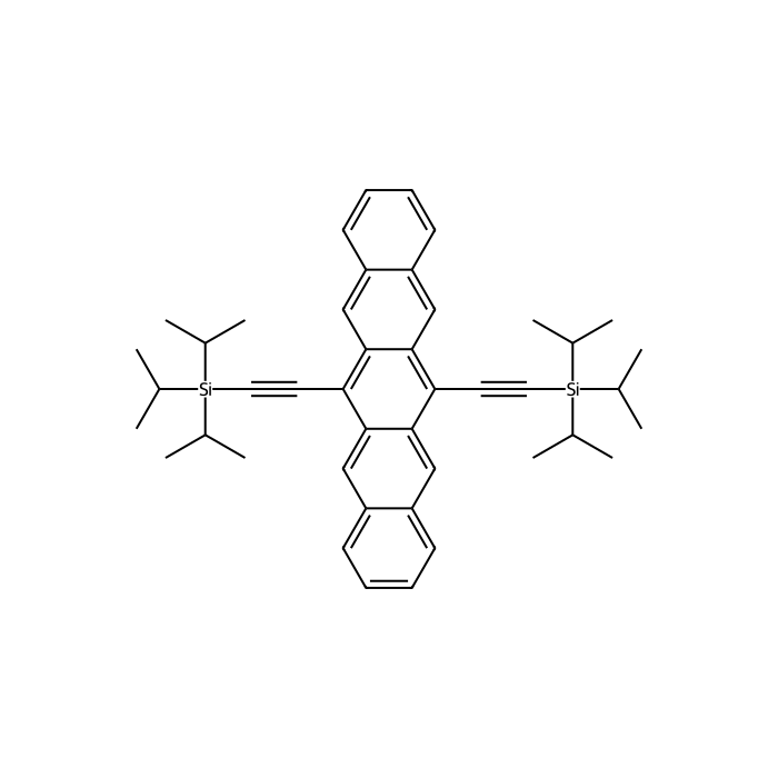 6,13-Bis(triisopropylsilylethynyl)pentacene - ≥98%(HPLC) CAS No(373596-08-8) by Aladdin Scientific