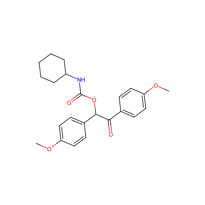 1,2-Bis(4-methoxyphenyl)-2-oxoethyl Cyclohexylcarbamate - ≥98% CAS No(196599-80-1) by Aladdin Scientific