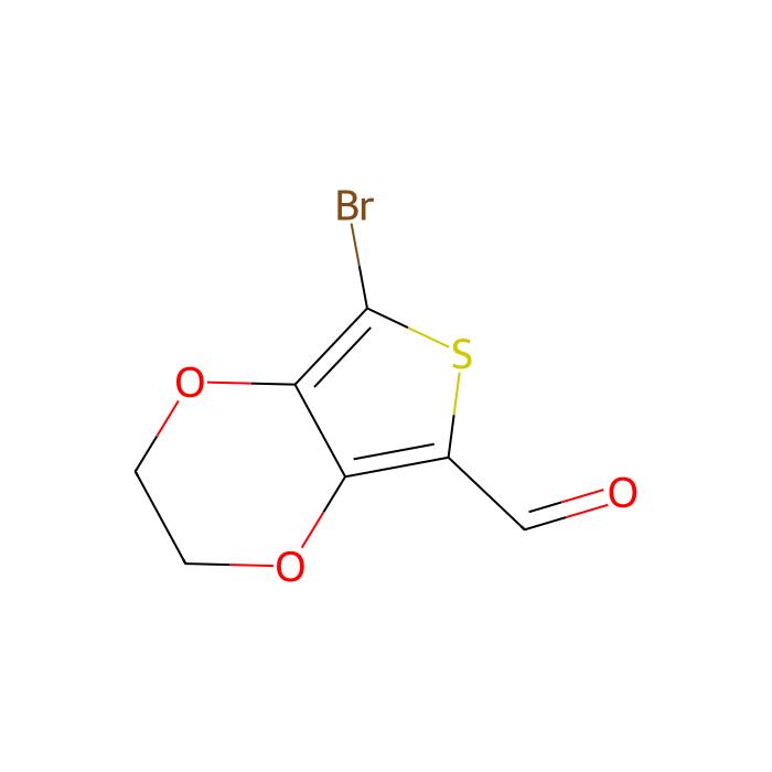 7-Bromo-2,3-dihydrothieno[3,4-b][1,4]dioxine-5-carboxaldehyde - ≥96% CAS No(852054-42-3) by Aladdin Scientific