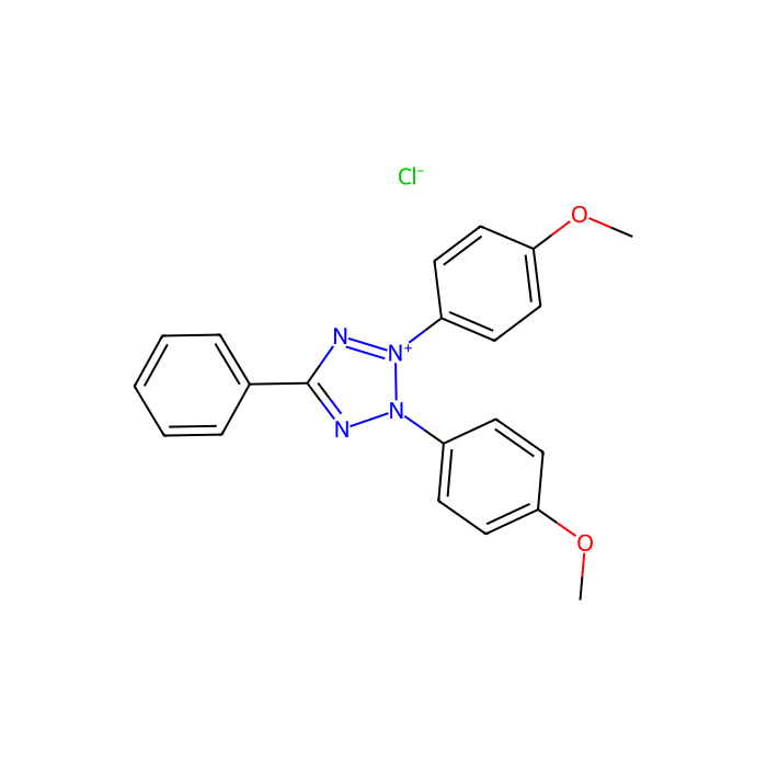 2,3-Bis(4-methoxyphenyl)-5-phenyltetrazolium Chloride - ≥98% CAS No(104497-79-2) by Aladdin Scientific