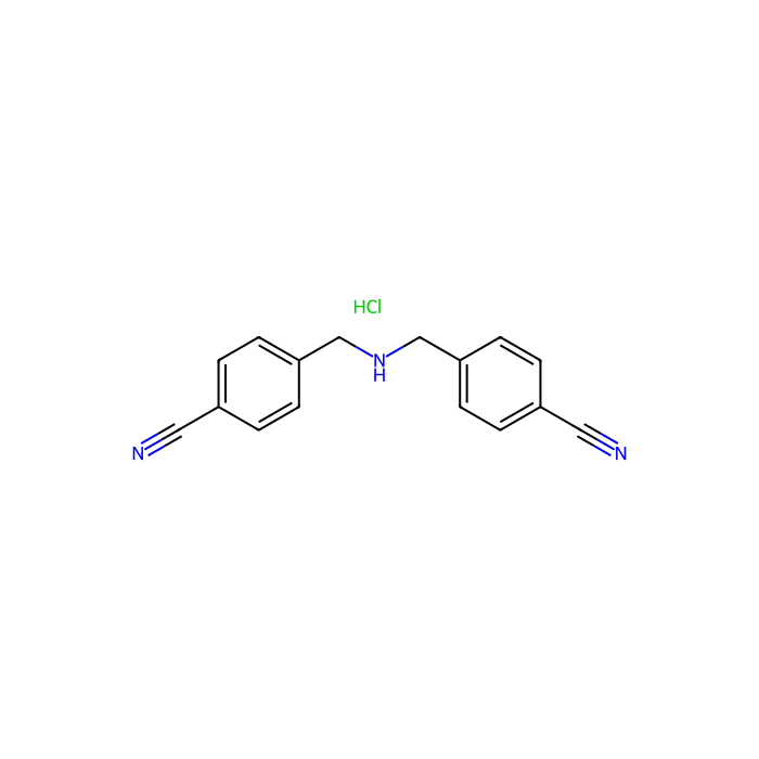 Bis(4-cyanobenzyl)amine Hydrochloride - ≥98%(T) CAS No(1802566-49-9) by Aladdin Scientific