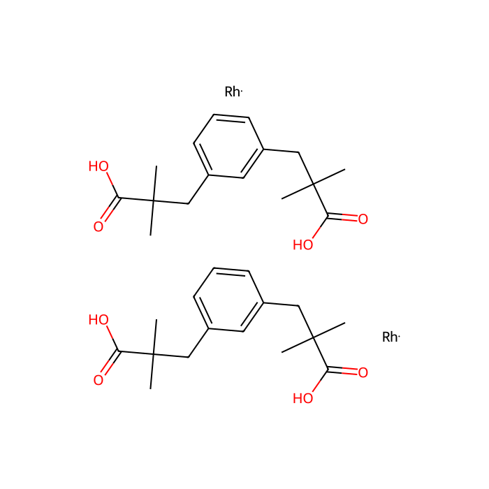 Bis[rhodium(α,α,α',α'-tetramethyl-1,3-benzenedipropionic Acid)] - ≥96%(HPLC) CAS No(819050-89-0) by Aladdin Scientific