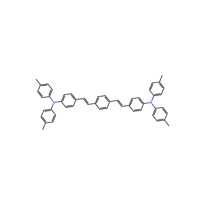 1,4-Bis[4-(di-p-tolylamino)styryl]benzene - ≥98% CAS No(55035-43-3) by Aladdin Scientific