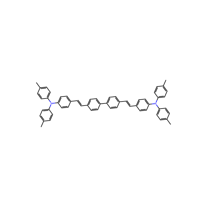 4,4'-Bis[4-(di-p-tolylamino)styryl]biphenyl - ≥95% CAS No(119586-44-6) by Aladdin Scientific