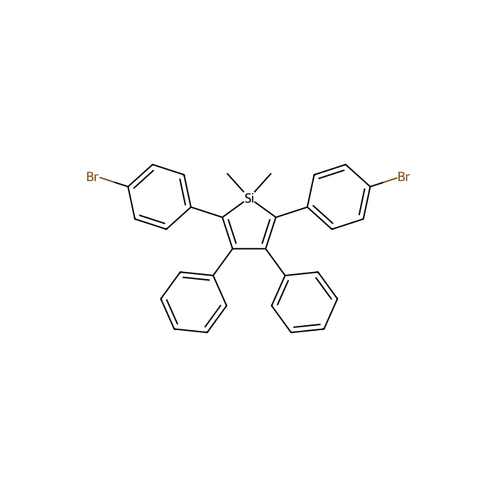 2,5-Bis(4-bromophenyl)-1,1-dimethyl-3,4-diphenylsilole - ≥95%(GC) CAS No(866769-99-5) by Aladdin Scientific