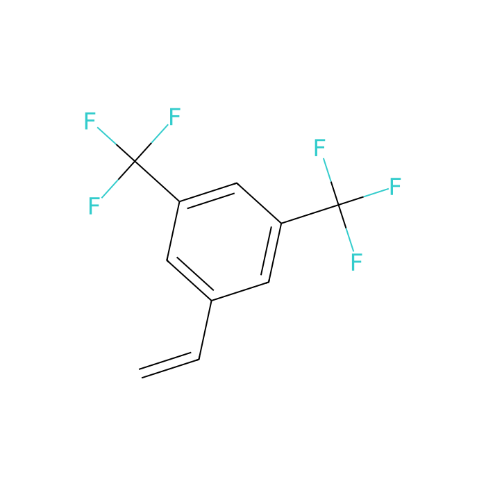3,5-Bis(trifluoromethyl)styrene (stabilized with HQ) - ≥98% CAS No(349-59-7) by Aladdin Scientific