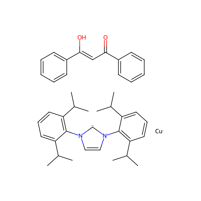 [1,3-Bis(2,6-diisopropylphenyl)imidazol-2-ylidene](1,3-diphenyl-1,3-propanedionato)copper(I) - ≥98% CAS No(920739-11-3) by Aladdin Scientific