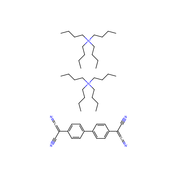 Bis(tetrabutylammonium) Tetracyanodiphenoquinodimethanide - ≥98%(N) CAS No(68271-98-7) by Aladdin Scientific