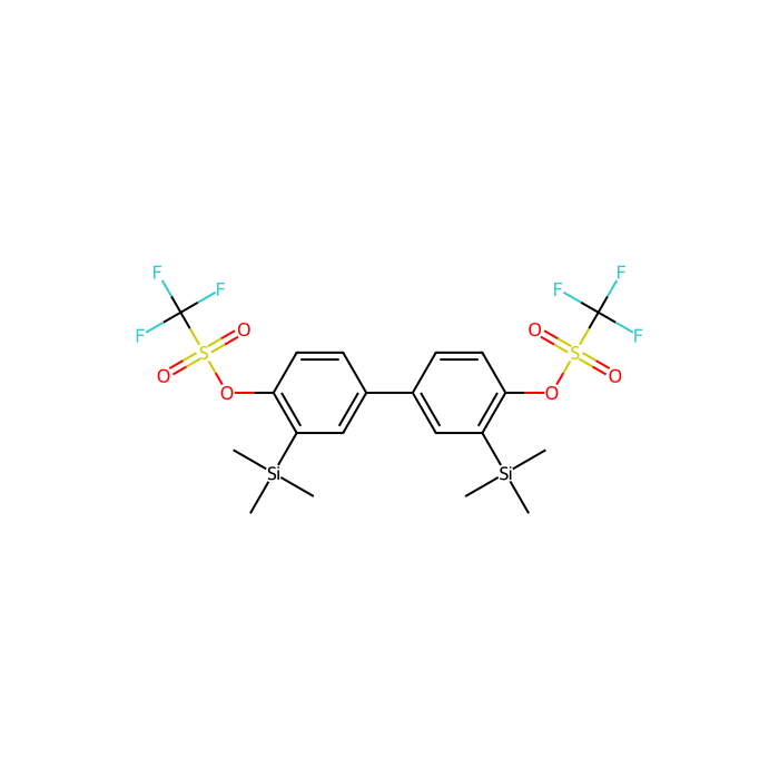 3,3'-Bis(trimethylsilyl)biphenyl-4,4'-diyl Bis(trifluoromethanesulfonate) - ≥98%(GC) CAS No(828282-80-0) by Aladdin Scientific