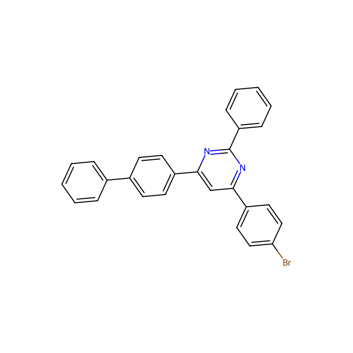 4-(Biphenyl-4-yl)-6-(4-bromophenyl)-2-phenylpyrimidine - ≥98%(HPLC) CAS No(1421599-34-9) by Aladdin Scientific