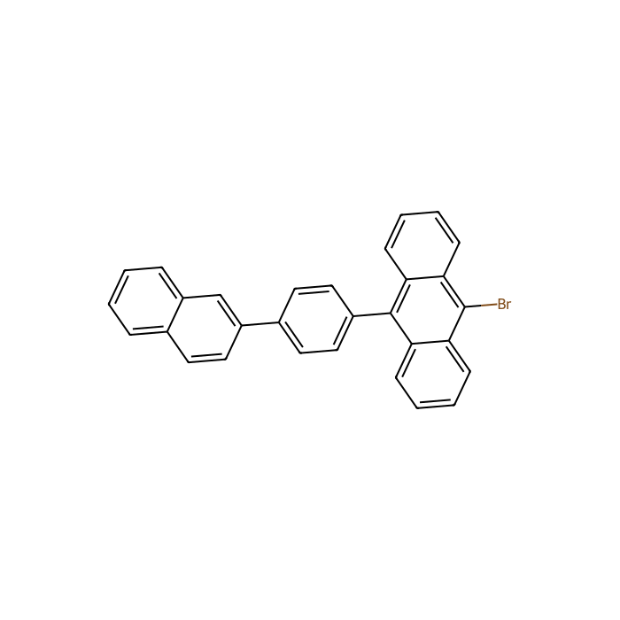 9-Bromo-10-[4-(2-naphthyl)phenyl]anthracene - ≥98% CAS No(866611-29-2) by Aladdin Scientific