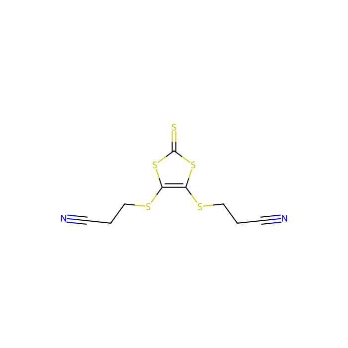 4,5-Bis(2-cyanoethylthio)-1,3-dithiole-2-thione - ≥98% CAS No(132765-35-6) by Aladdin Scientific