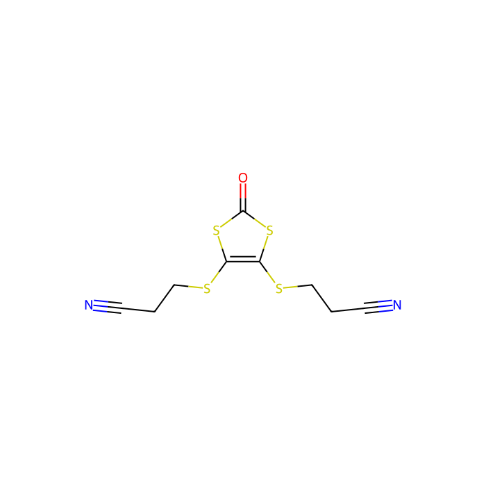 4,5-Bis(2-cyanoethylthio)-1,3-dithiol-2-one - ≥98%(HPLC)(N) CAS No(158871-28-4) by Aladdin Scientific