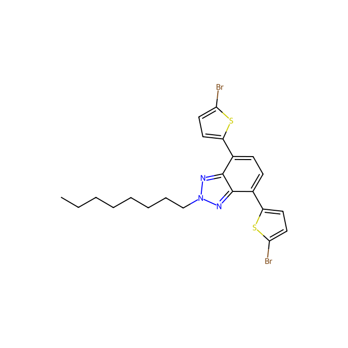 4,7-Bis(5-bromo-2-thienyl)-2-n-octyl-2H-benzotriazole - ≥90%(GC) CAS No(1254062-41-3) by Aladdin Scientific