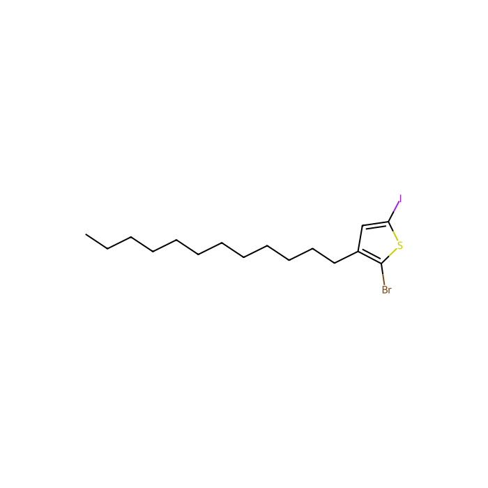 2-Bromo-3-dodecyl-5-iodothiophene (stabilized with Copper chip) - ≥95%(HPLC) CAS No(306769-48-2) by Aladdin Scientific