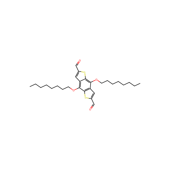 4,8-Bis(n-octyloxy)benzo[1,2-b:4,5-b']dithiophene-2,6-dicarbaldehyde - ≥97%(GC) CAS No(1668554-22-0) by Aladdin Scientific