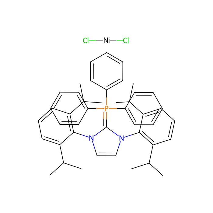 [1,3-Bis(2,6-diisopropylphenyl)imidazol-2-ylidene]triphenylphosphine Nickel(II) Dichloride - ≥98%(T) CAS No(903592-98-3) by Aladdin Scientific