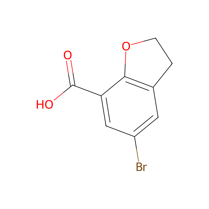 5-Bromo-2,3-dihydrobenzofuran-7-carboxylic Acid - ≥97% CAS No(41177-72-4) by Aladdin Scientific