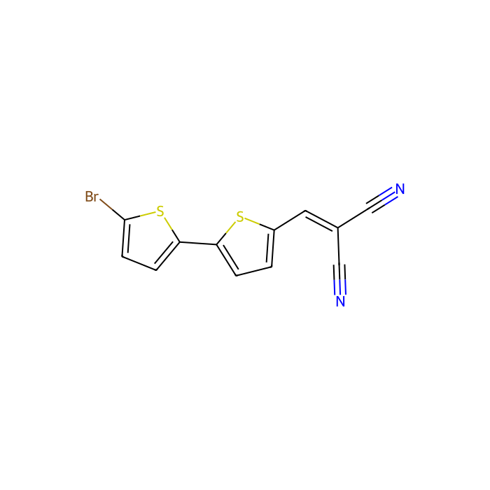 2-[(5'-Bromo-[2,2'-bithiophen]-5-yl)methylene]malononitrile - ≥95% CAS No(704890-84-6) by Aladdin Scientific