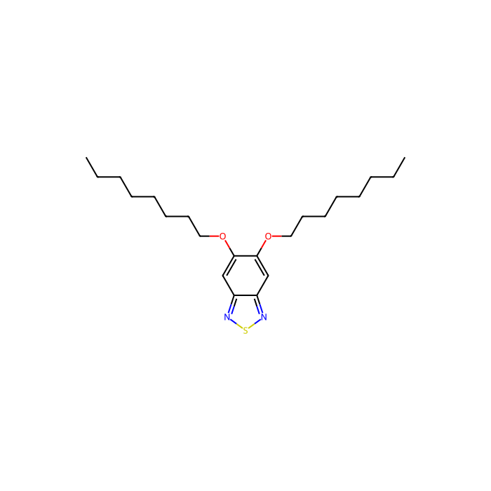 5,6-Bis(n-octyloxy)-2,1,3-benzothiadiazole - ≥98%(GC) CAS No(1254353-37-1) by Aladdin Scientific