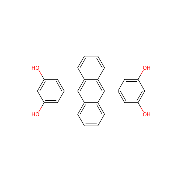 9,10-Bis(3,5-dihydroxyphenyl)anthracene - ≥96% CAS No(153715-08-3) by Aladdin Scientific
