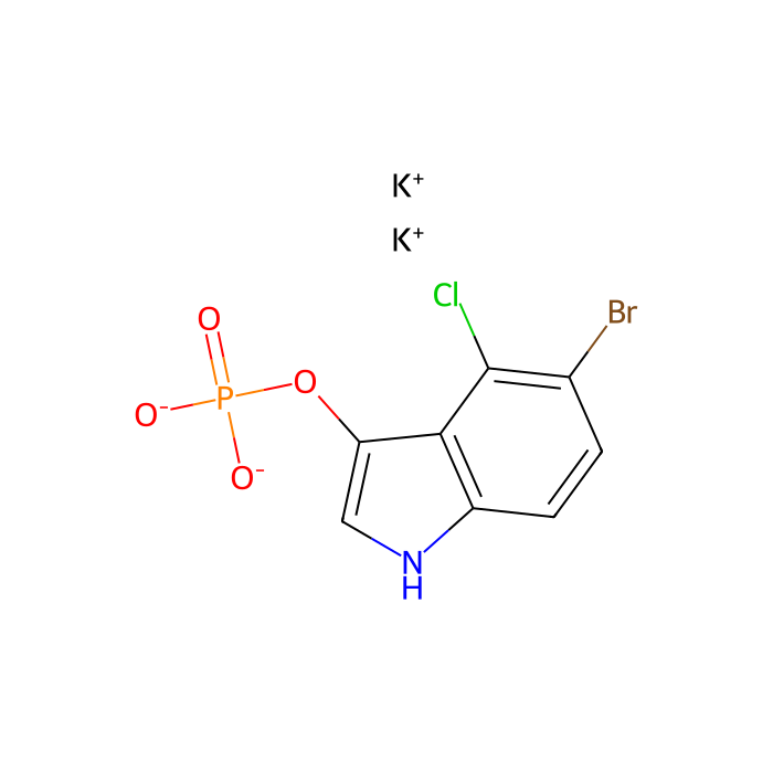 5-Bromo-4-chloro-3-indolyl phosphate dipotassium salt - ≥97% CAS No(102185-49-9) by Aladdin Scientific