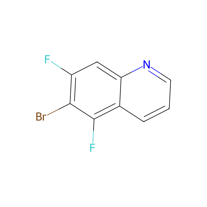 6-Bromo-5,7-difluoroquinoline - ≥97% CAS No(1022091-49-1) by Aladdin Scientific