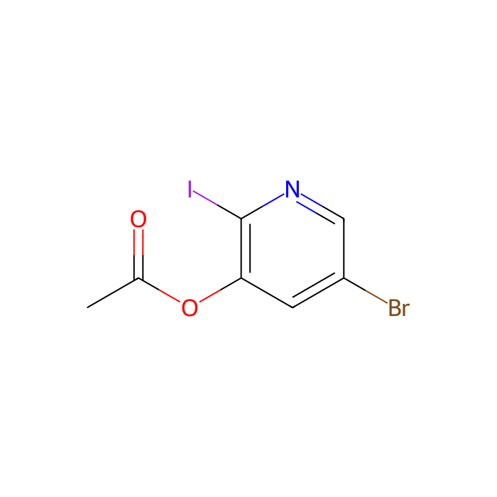 5-Bromo-2-iodopyridin-3-yl acetate - ≥95% CAS No(1045858-04-5) by Aladdin Scientific