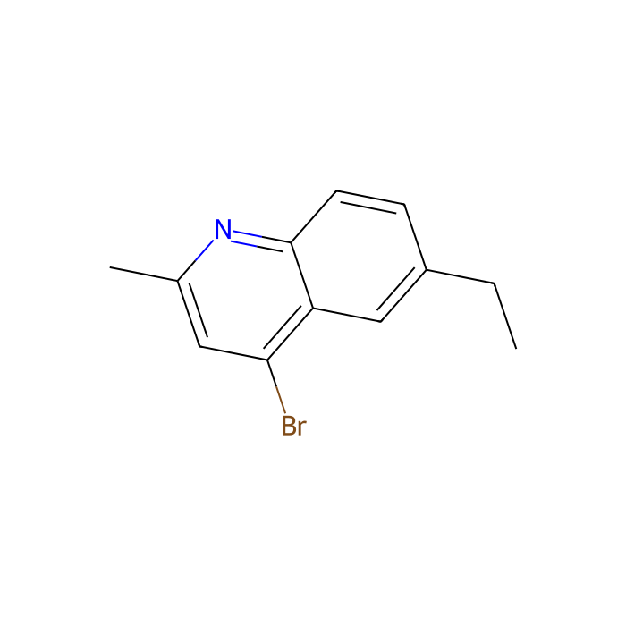 4-Bromo-6-ethyl-2-methylquinoline - ≥98% CAS No(1070879-44-5) by Aladdin Scientific