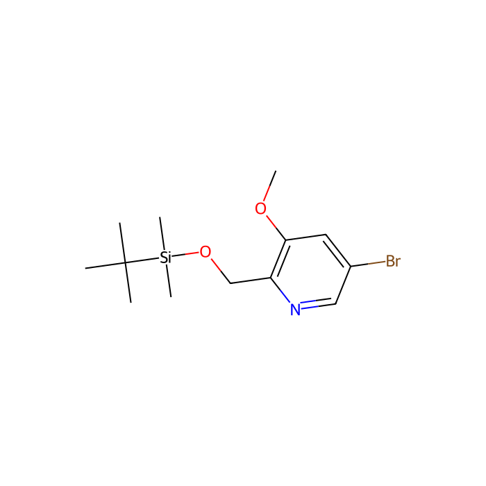 5-Bromo-2-((tert-butyldimethylsilyloxy)methyl)-3-methoxypyridine - ≥95% CAS No(1138443-85-2) by Aladdin Scientific