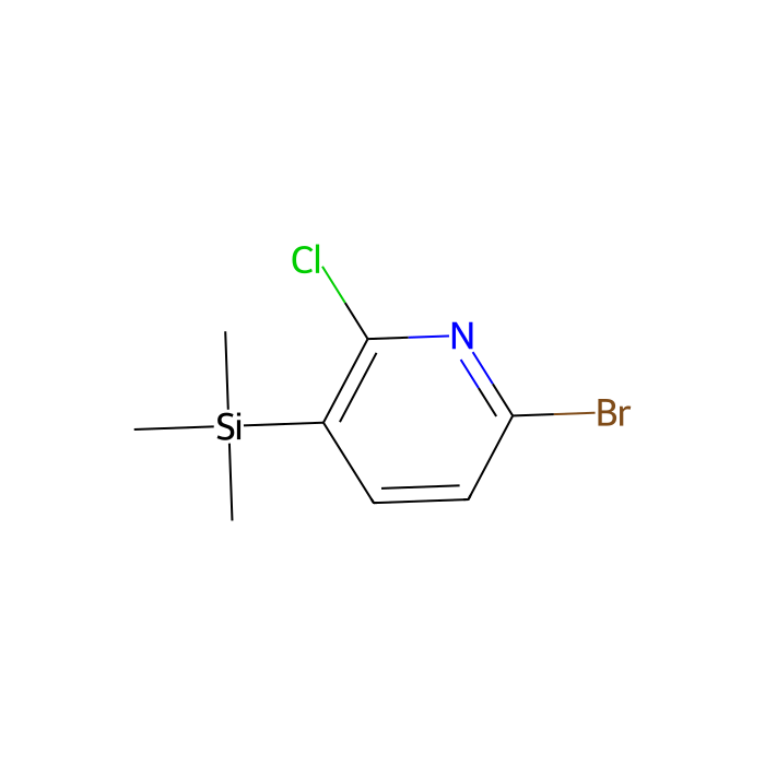 6-Bromo-2-chloro-3-(trimethylsilyl)pyridine -  CAS No(1142191-85-2) by Aladdin Scientific