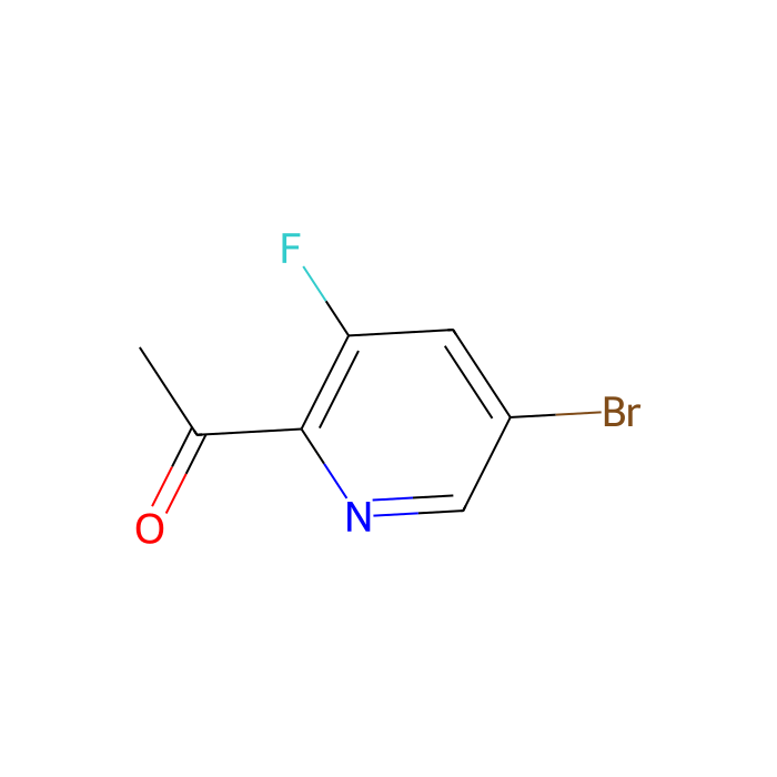 1-(5-Bromo-3-fluoropyridin-2-yl)ethanone - ≥97% CAS No(1160936-52-6) by Aladdin Scientific
