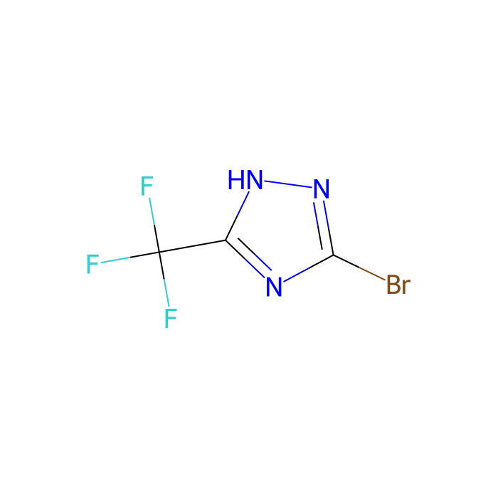 3-Bromo-5-(trifluoromethyl)-1H-1,2,4-triazole -  CAS No(1185320-36-8) by Aladdin Scientific