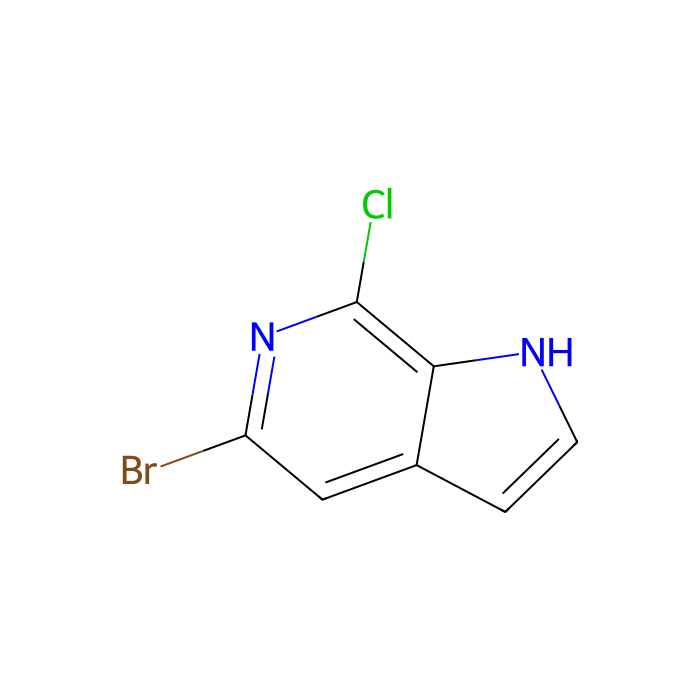 5-Bromo-7-chloro-1H-pyrrolo[2,3-c]pyridine -  CAS No(1198096-48-8) by Aladdin Scientific