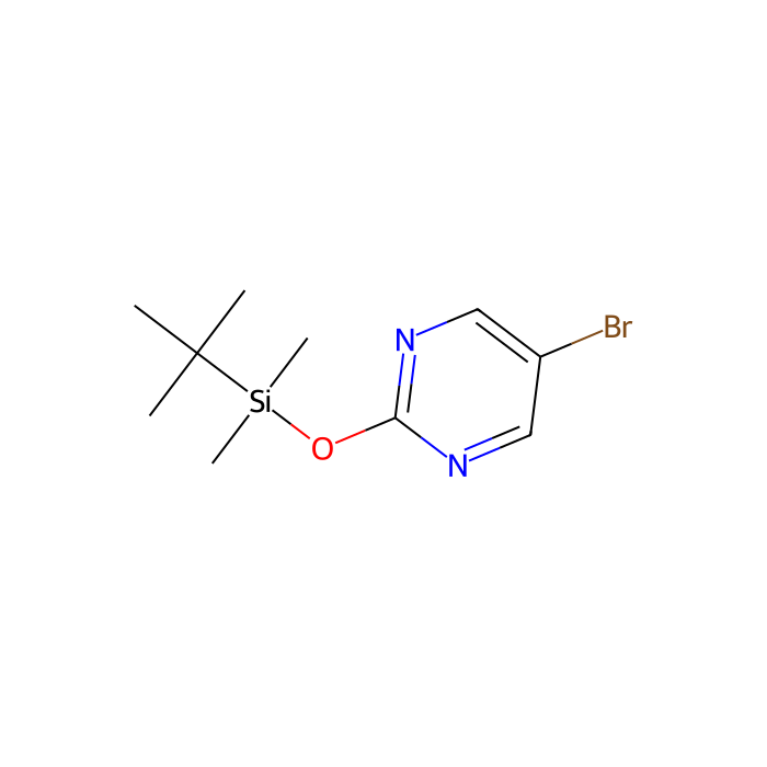 5-Bromo-2-(tert-butyldimethylsiloxy)pyrimidine - ≥97% CAS No(121519-00-4) by Aladdin Scientific