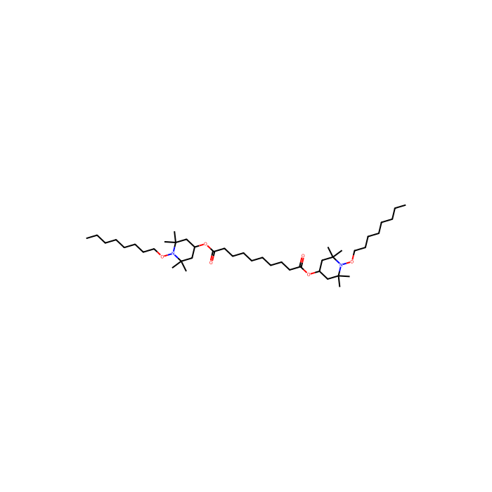 Bis(1-octyloxy-2,2,6,6-tetramethyl-4-piperidyl) sebacate - Monomer≥65% CAS No(129757-67-1) by Aladdin Scientific