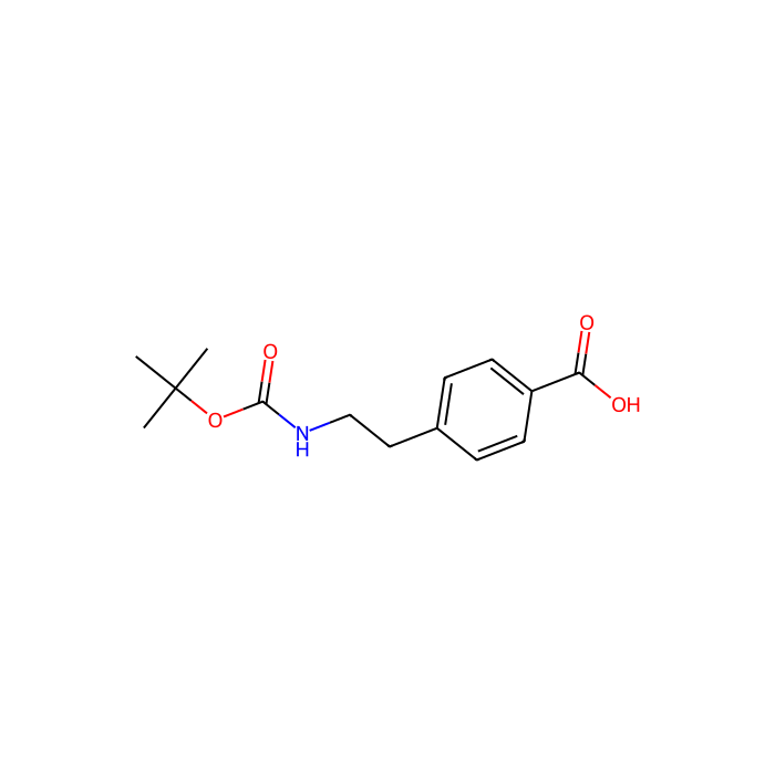 4-(2-Boc-aminoethyl)benzoic acid - ≥98% CAS No(132690-91-6) by Aladdin Scientific