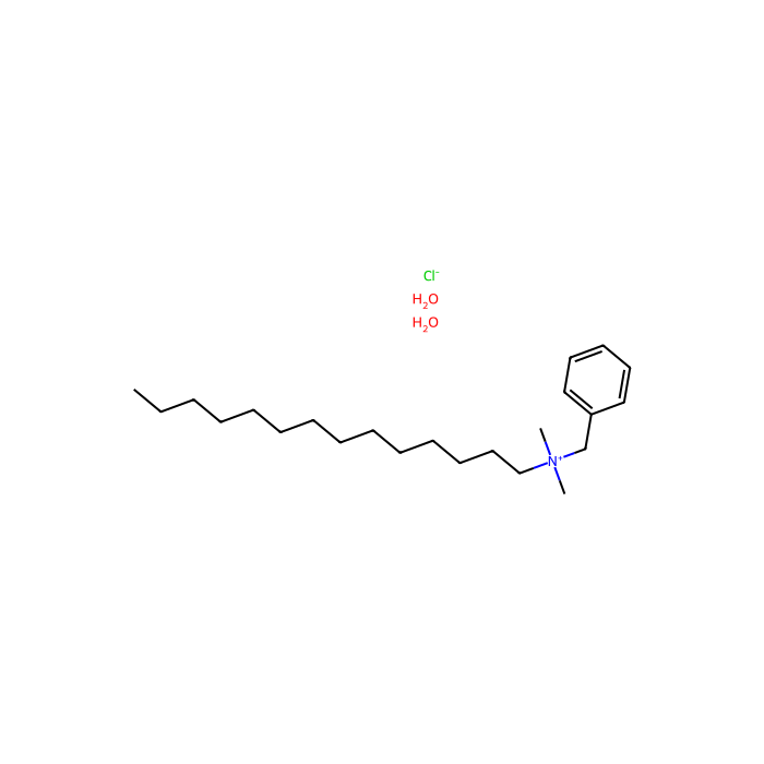 Benzyldimethyltetradecylammonium chloride dihydrate - ≥98% CAS No(147228-81-7) by Aladdin Scientific