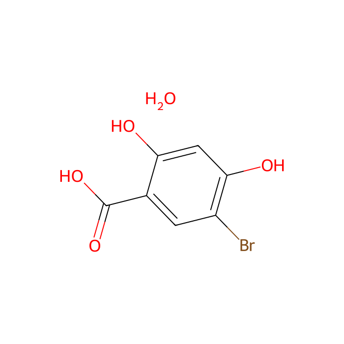 5-Bromo-2,4-dihydroxybenzoic acid monohydrate - ≥98% CAS No(160348-98-1) by Aladdin Scientific