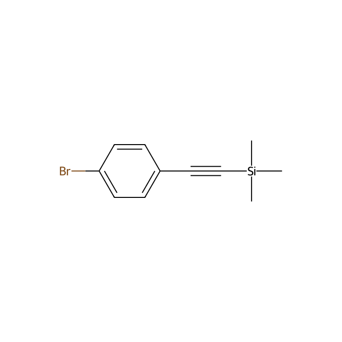 (4-Bromophenylethynyl)trimethylsilane - ≥98% CAS No(16116-78-2) by Aladdin Scientific