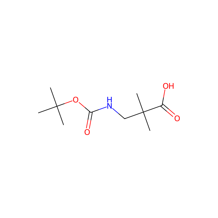 3-Bocamino-2,2-dimethyl-propionic acid - ≥98% CAS No(180181-02-6) by Aladdin Scientific