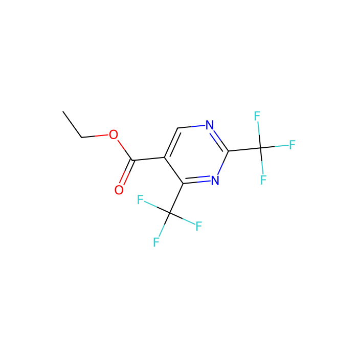 2,4-Bis-(trifluoromethyl)pyrimidine-5-carboxylic acid ethyl ester -  CAS No(188781-15-9) by Aladdin Scientific