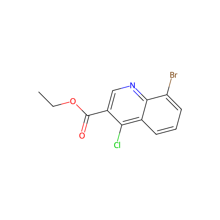 Ethyl 8-bromo-4-chloroquinoline-3-carboxylate - ≥97% CAS No(206258-97-1) by Aladdin Scientific