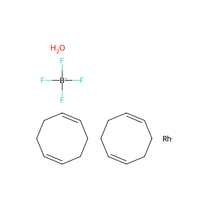 Bis(1,5-cyclooctadiene)rhodium(I) tetrafluoroborate hydrate - ≥97% CAS No(207124-65-0) by Aladdin Scientific