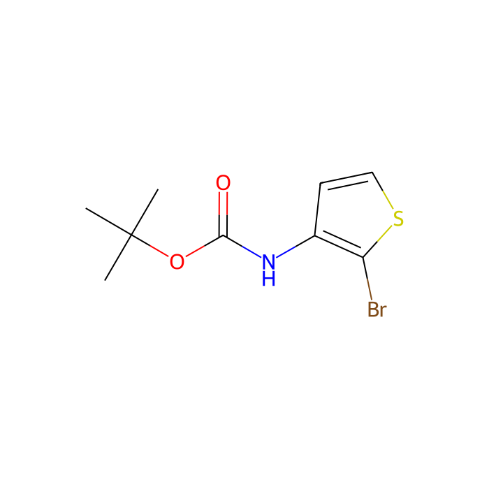3-(Boc-amino)-2-bromothiophene - ≥97% CAS No(21483-64-7) by Aladdin Scientific