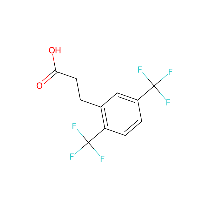 2,5-Bis(trifluoromethyl)hydrocinnamic acid - ≥97% CAS No(302912-03-4) by Aladdin Scientific